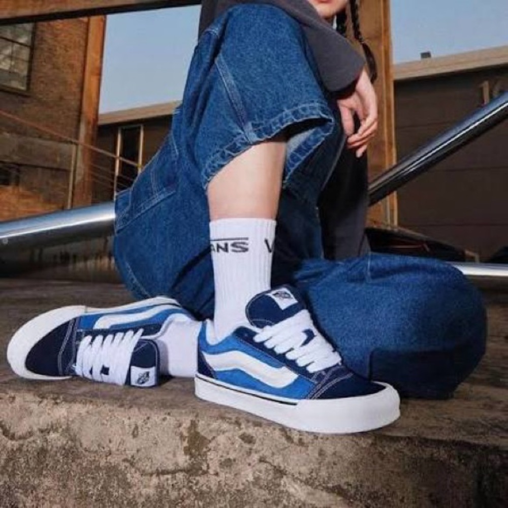 Vans Navy Low 🔝 👟 Classic Skate Shoes Canvas Suede Men’s & Women’s BNIB!